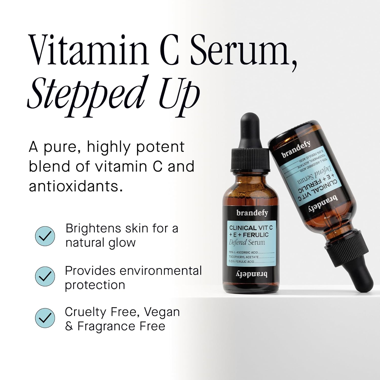 Brandefy Vitamin C Face Serum 15% L. Ascorbic Acid